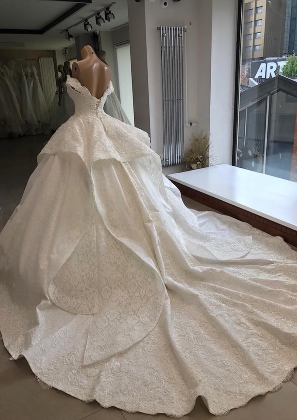 wedding dress sample
